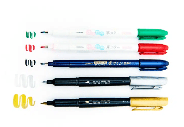Holiday Brush Pen Favorites