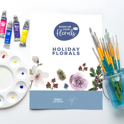 Watercolour Holiday Florals