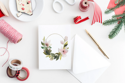 Watercolour Holiday Florals