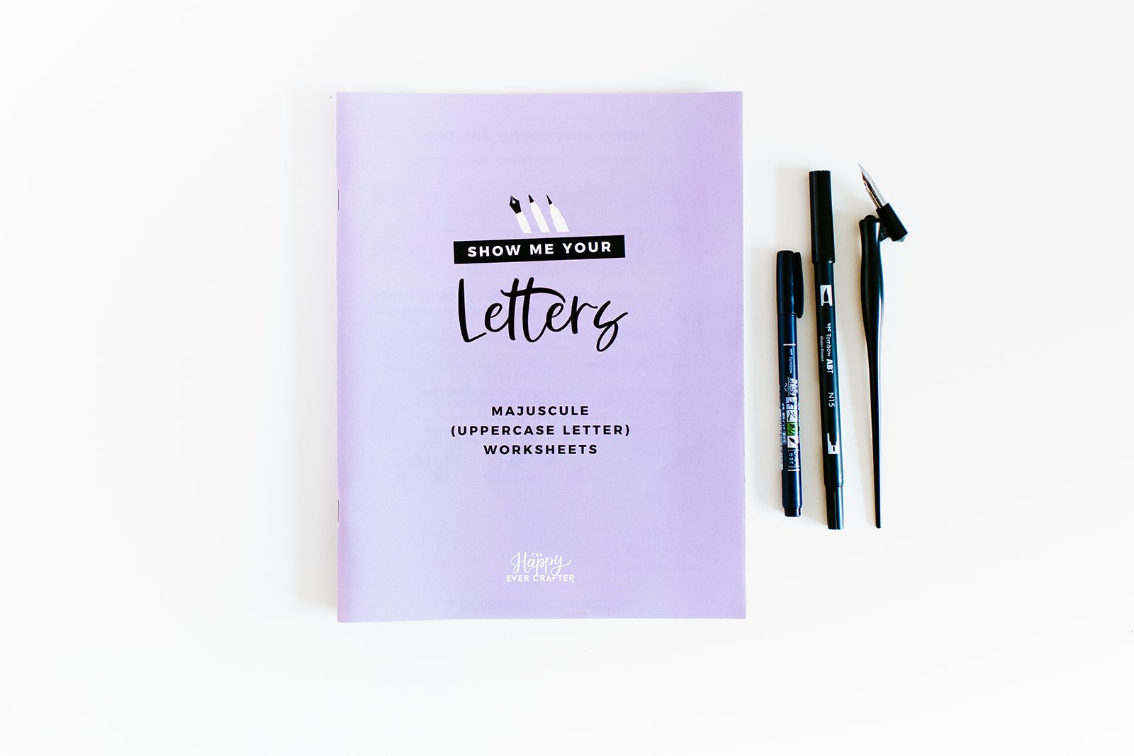 Majuscule (Uppercase) Letters – The Happy Ever Crafter Inc.